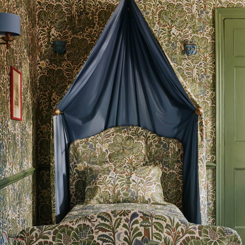 Moon Garden fabric-House of Hackney-Selected-Wallpapers-Interiors