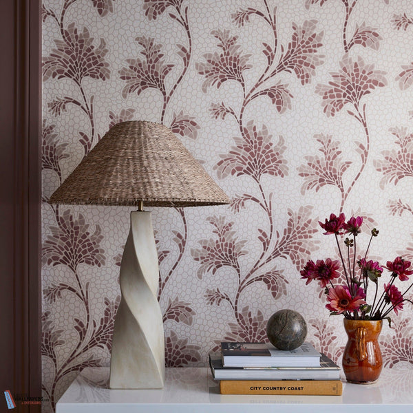 Mosaic Trail-Little Greene-behang-Selected Wallpapers