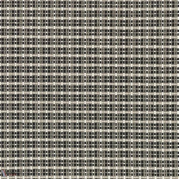Mosaico stof-Casamance-Beige noir-Meter (M1)-Selected Wallpapers-Interiors