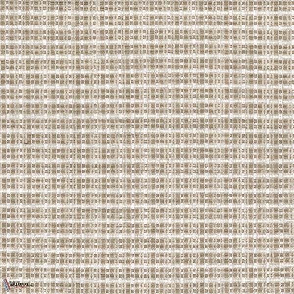 Mosaico stof-Casamance-Écru beige-Meter (M1)-Selected Wallpapers-Interiors
