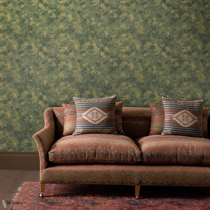 Mulberry Forest wallpaper-Mulberry-Selected-Wallpapers-Interiors