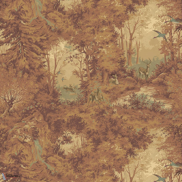 Mulberry Woodland behang-Mulberry-Autumn-Rol-Selected-Wallpapers-Interiors