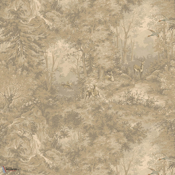 Mulberry Woodland behang-Mulberry-Woodsmoke-Rol-Selected-Wallpapers-Interiors