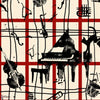 My Favourite Things behang-Mind the Gap-Red-Rol-Selected Wallpapers-Interiors