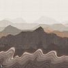 Nebula wallpaper-Masureel-Copper-Paneel A-Selected-Wallpapers-Interiors