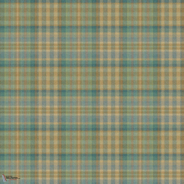 Nevis behang-Mulberry-Teal-Rol-Selected-Wallpapers-Interiors