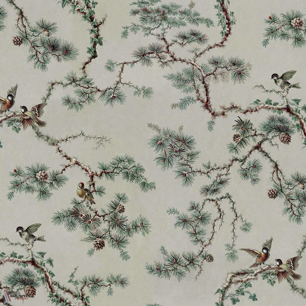 Noah Mural wallpaper-Sandberg-Green-Mattic-M2-Selected Wallpapers-Interiors