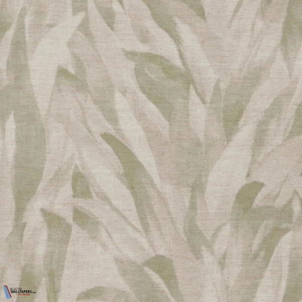 Noline-Casamance-wallpaper-Vert de Gris-Meter (M1)-Selected Wallpapers