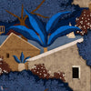 Nopoló wallpaper-Coordonne-Indigo-Roll-Selected Wallpapers-Interiors