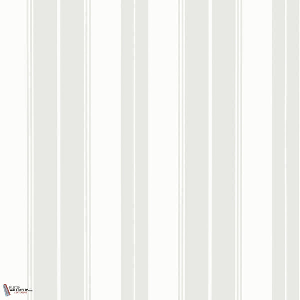 Norfolk Stripe behang-Thibaut-Grey-Rol-Selected-Wallpapers-Interiors