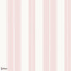Norfolk Stripe behang-Thibaut-Pink-Rol-Selected-Wallpapers-Interiors