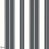 Norfolk Stripe behang-Thibaut-Charcoal Black-Rol-Selected-Wallpapers-Interiors