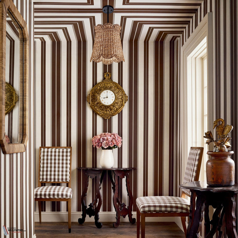 Norfolk Stripe wallpaper-Thibaut-Selected-Wallpapers-Interiors