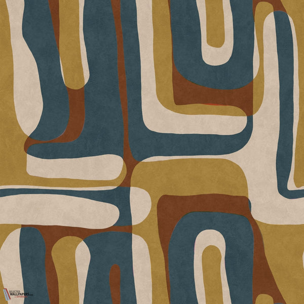 Nostalgia-Mind the Gap-wallpaper-Blue-Roll-Selected-Wallpapers-Interiors