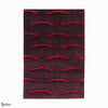 Nouvelles Vagues Stoff-Dedar-Rubis-Meter (M1)-Selected Wallpapers-Interiors