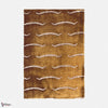 Nouvelles Vagues Stoff-Dedar-Tabacco-Meter (M1)-Selected Wallpapers-Interiors