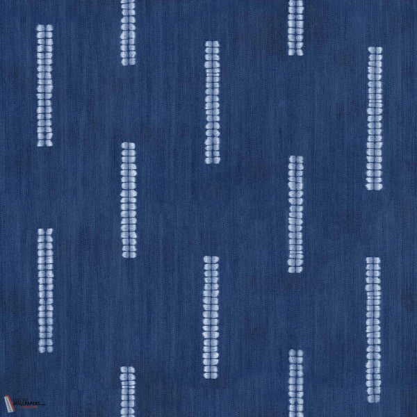 Nui wallpaper-Coordonne-Indigo-Bamboo-Roll-Selected Wallpapers-Interiors