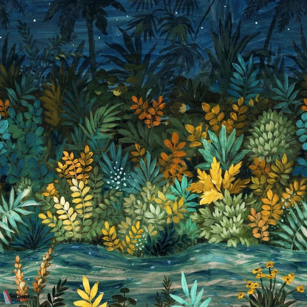 Nuit Etoilée Custom-Casamance-wallpaper-Marine/Multico-M2-Selected Wallpapers