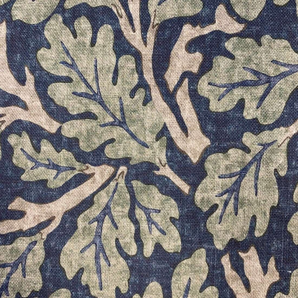 Oak stof-Morris & Co-Teal/Slate-Meter (M1)-226614-Selected Wallpapers