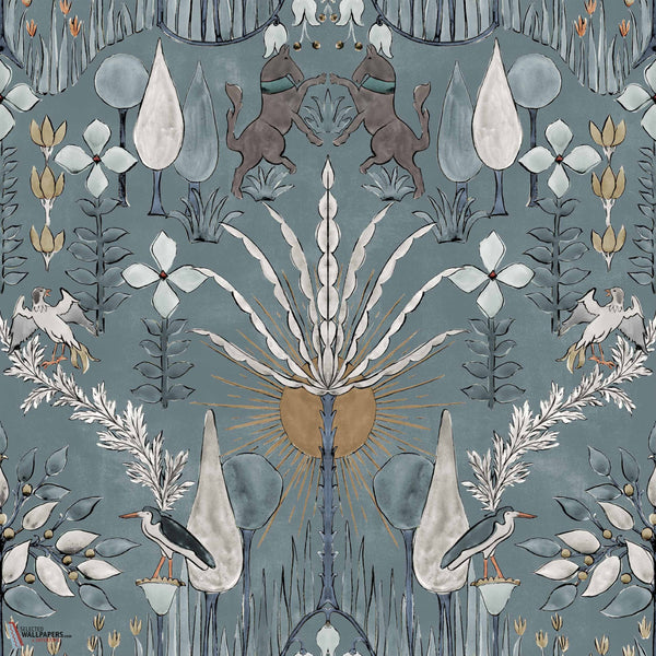 Oasis Villa behang-Coordonne-Sky-Rol-Selected-Wallpapers-Interiors