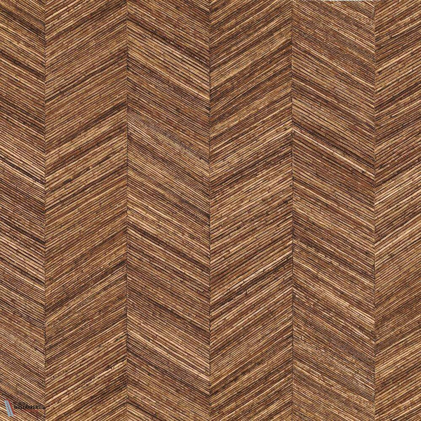 Ocotea Tapete-Casamance-Noyer-Rolle-Selected-Wallpapers-Interiors