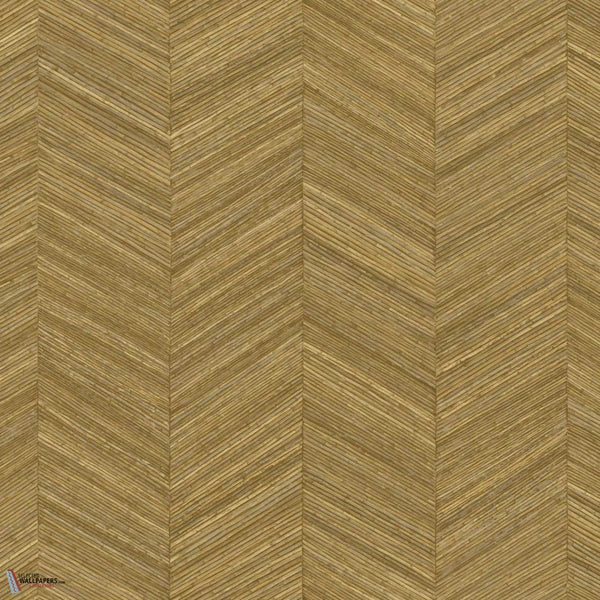 Ocotea Tapete-Casamance-Ocre-Rolle-Selected-Wallpapers-Interiors