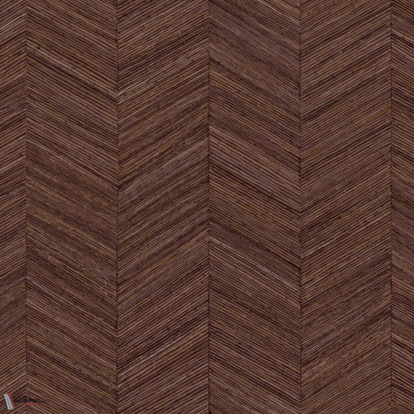 Ocotea Tapete-Casamance-Rouge-Rolle-Selected-Wallpapers-Interiors