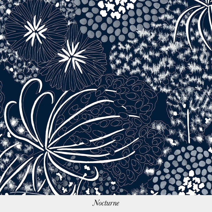 Ombelles-Isidore Leroy-wallpaper-behang-Tapete-wallpaper-Nocturne-Non Woven-Selected Wallpapers