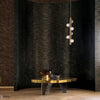 Ondes Précieuses wallpaper-Casamance-Selected Wallpapers-Interiors