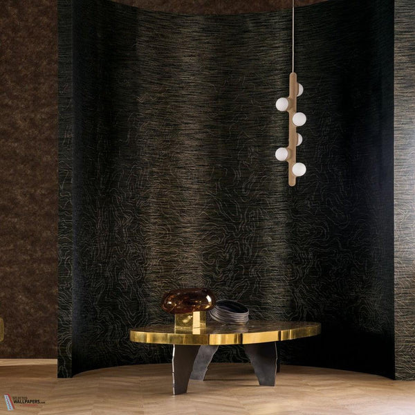 Ondes Précieuses wallpaper-Casamance-Selected Wallpapers-Interiors