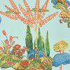 Orleans behang-Thibaut-Turquoise-Rol-Selected Wallpapers-Interiors