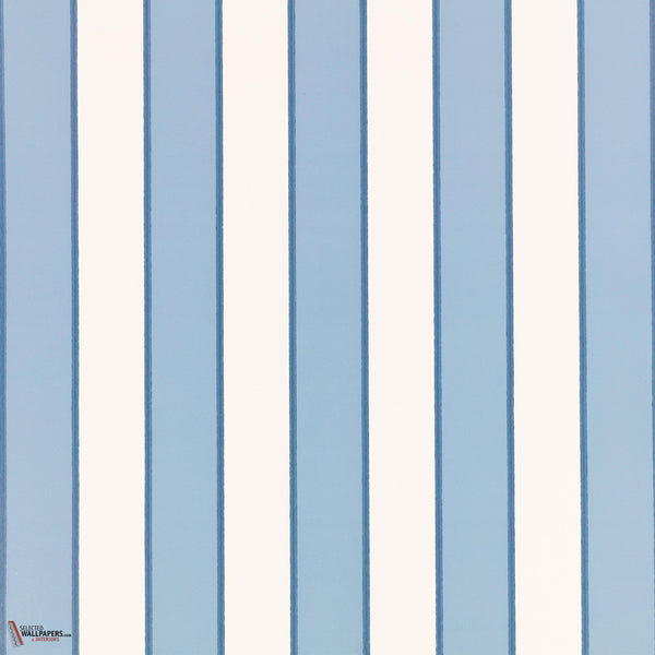 Orsin behang-Romo-Boathouse Blue-Rol-Selected Wallpapers-Interiors