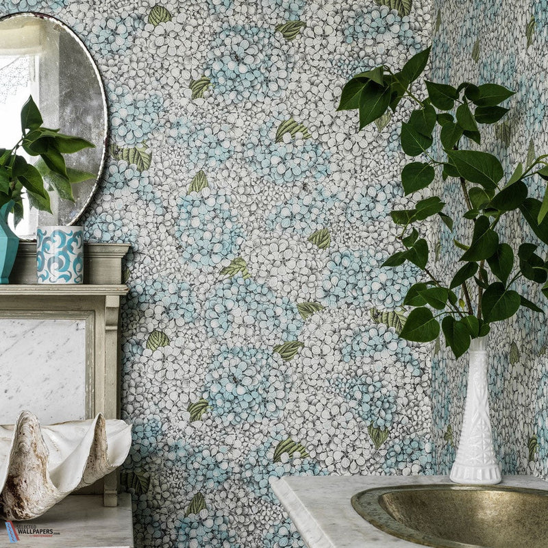 Ortensia behang van Cole & Son
