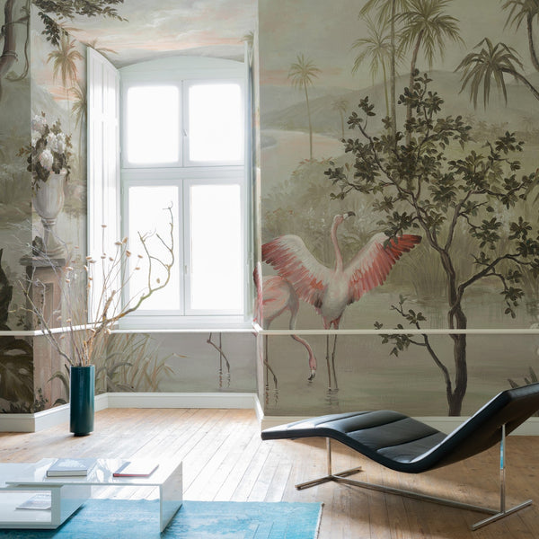 Paisaje Con Flamencos-Coordonne-behang-tapete-wallpaper-Selected-Wallpapers-Interiors