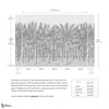 Palm Grove Mural-Behang-Thibaut-Selected Wallpapers
