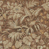 Palmette wallpaper-1838 wallcoverings-Clay brown-Roll-Selected Wallpapers-Interiors