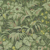 Palmette wallpaper-1838 wallcoverings-Forest-Roll-Selected Wallpapers-Interiors