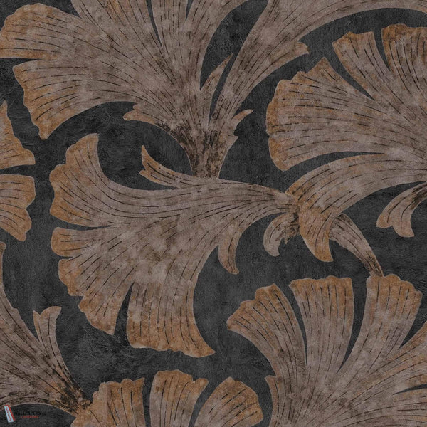 Papyrus behang-Coordonne-Coal-Non Woven-Rol-Selected Wallpapers-Interiors