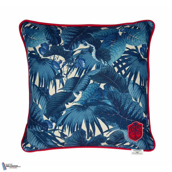 Paradeisos Kussen-Kussen-Mind the Gap-Indigo/Red-50 x 50 cm-Selected Interiors