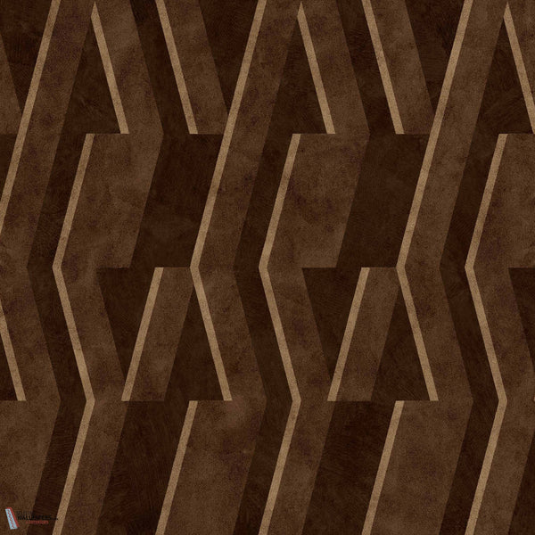 Parallels behang-Coordonne-Chocolate-Non Woven-Selected-Wallpapers-Interiors