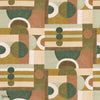 Paro stof-Casamance-Olive Terracotta-Meter (M1)-Selected-Wallpapers-Interiors
