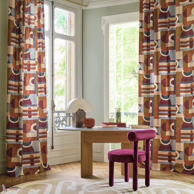 Paro Stoff-Casamance-Selected-Wallpapers-Interiors