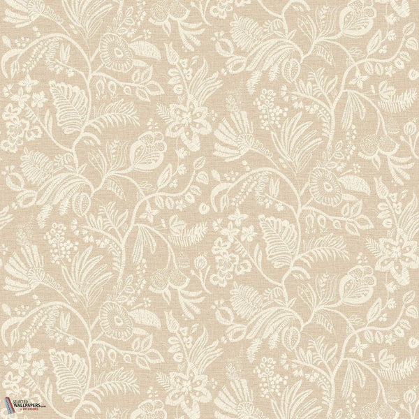 Pastel Tapete-Casamance-Sable-Rolle-Selected Wallpapers-Interiors