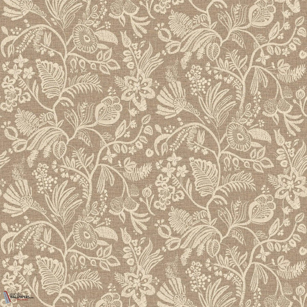 Pastel Tapete-Casamance-Tabac-Rolle-Selected Wallpapers-Interiors