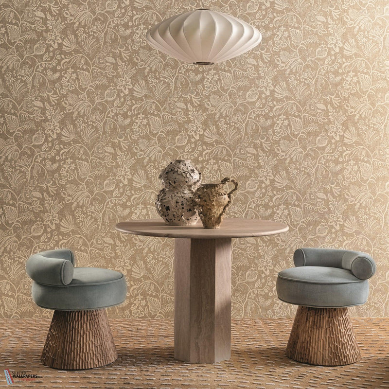 Pastel wallpaper by Casamance