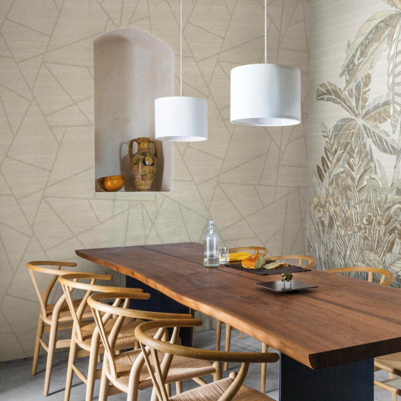 Patchwork Tropical-HookedOnWalls-Tapete-Selected-Wallpapers-Interiors