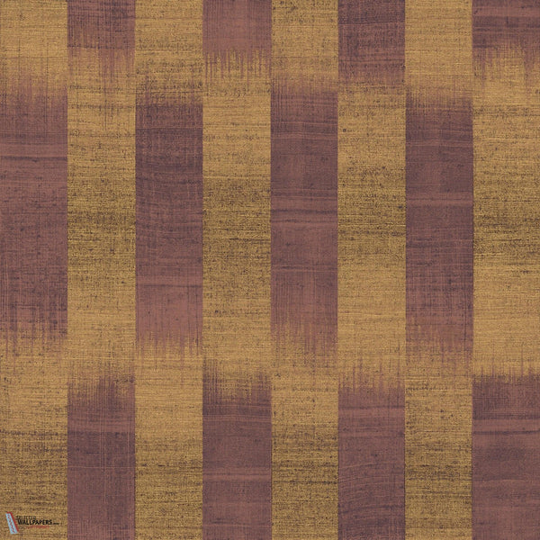 Patola wallpaper-Masureel-Umber-Roll-Selected Wallpapers-Interiors