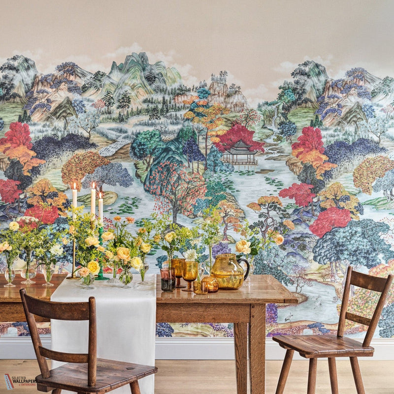 Pavilion Carta da Parati-Cole & Son-Selected-Wallpapers-Interiors
