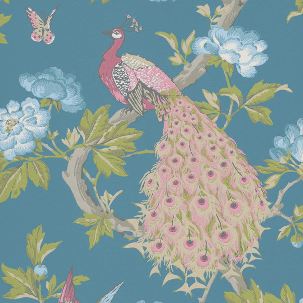 Pavona-behang-Little Greene-Sylvie-Rol-0245PASYLVI-Selected Wallpapers