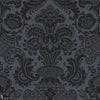 Petrouchka wallpaper-Cole & Son-Charcoal-Roll-Selected Wallpapers-Interiors